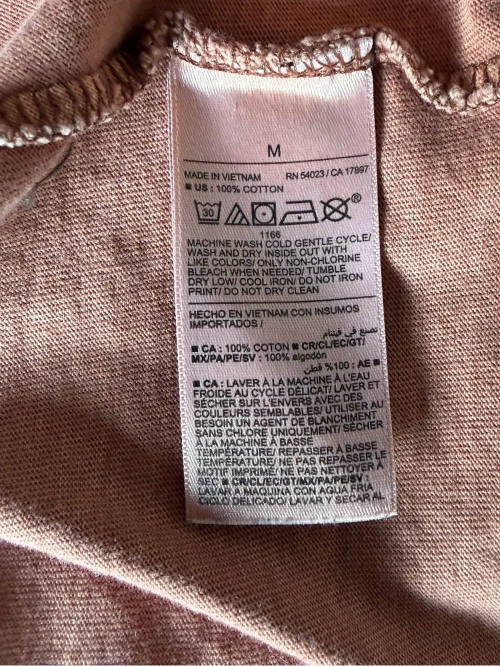 Old Navy Rust Brown Graphic Crewneck Sweatshirt